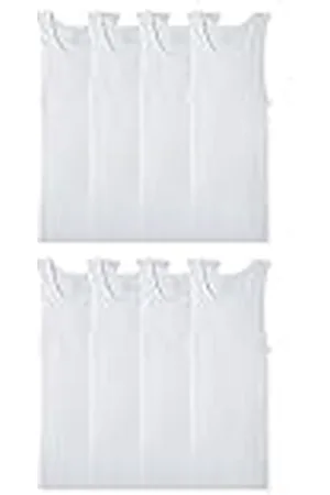 Fruit Of The Loom Sleeveless Tank A-Shirt, Tag Free & Moisture Wicking, Ribbed Stretch Fabric Camiseta, , L Hombre
