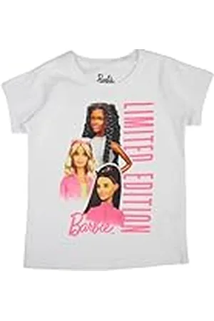 Disney Camiseta de Manga Corta niña Barbie T-Shirt, , 6 años Unisex Kids