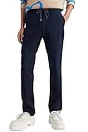 Tommy Hilfiger Hombre Pantalón Chelsea Poplin Papertouch Pantalón de Tela, , 33W / 34L