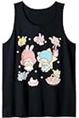 Sanrio Little Twin Stars Easter Egg Bunnies Camiseta sin Mangas