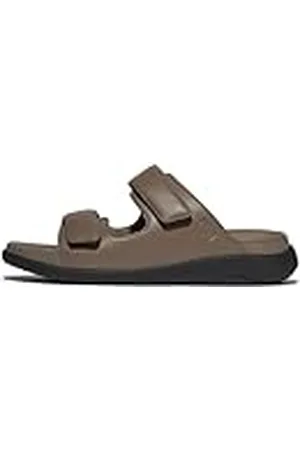 FitFlop F-Mode Go Mens Adjustable Two-Bar Slides, Sandalia Hombre, , 47 EU