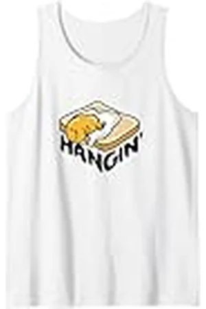 Sanrio Gudetama Huevo Japón Perezoso Colgando Camiseta sin Mangas