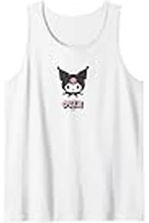 Sanrio 44/5000 Kuromi Character Diseño clásico Japón Camiseta sin Mangas