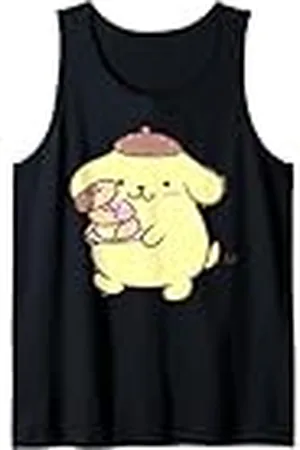 Sanrio Perro Golden Retriever de Pom Pom Purin Donuts Camiseta sin Mangas