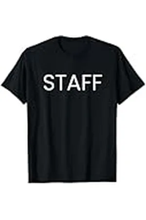 Staff Collection Camiseta Unisex Niños Manga Corta T-Shirt Camisa Talla S