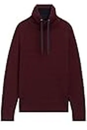 TOM TAILOR 1043274 Suéter pulóver, 36165-Borgoña Rojo Marino Multicolor, L para Hombre