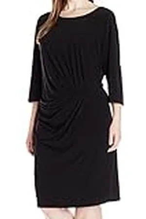 JUNAROSE Jrsanja 3/4 Shaped Above Knee-s Vestido, , 42 (Talla del Fabricante: Oversize S) para Mujer