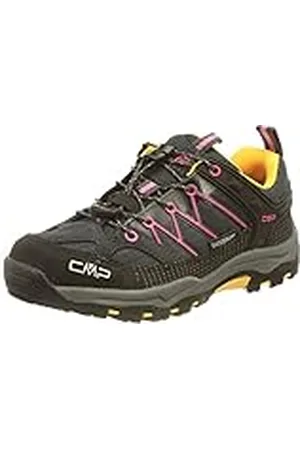 CMP Kids Rigel Low Trekking Shoes Wp, Zapatos de trekking Unisex niños, Antracita Buganvilla 54UE, 32 EU