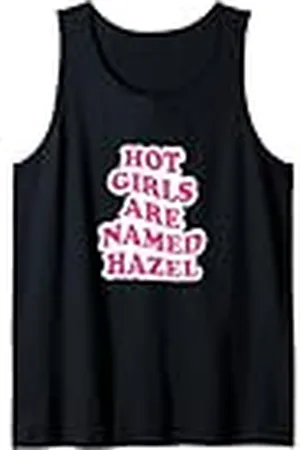 Original Cheddar Las chicas calientes se llaman Hazel Camiseta sin Mangas