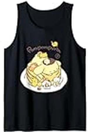 Sanrio Pompompurine Pudding Pancakes Camiseta sin Mangas