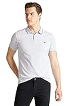 Lee Hombre Pique Polo Casual Camiseta, Gris ( 03), 4XL
