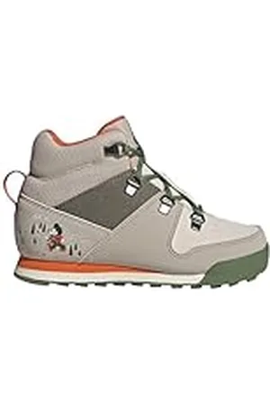 adidas Terrex Disney Snowpitch Cold.RDY Winter Shoes, Zapatos de Senderismo, Wonder Beige/Olive strata/Orange, 31 EU