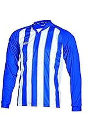 Mitre Kids Optimize Football Match Day Shirt - Royal/White, X-Small