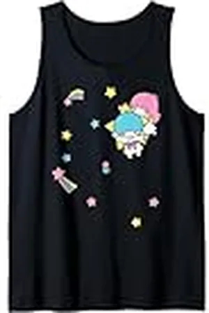 Sanrio Little Twin Stars Space Shooting Stars Camiseta sin Mangas