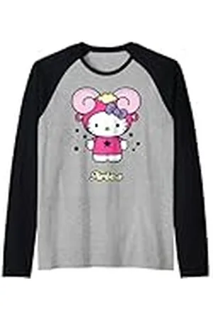 Hello Kitty Signo zodiacal Aries de Camiseta Manga Raglan