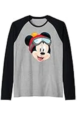 Disney Mickey Mouse Winter Sports Camiseta Camiseta Manga Raglan