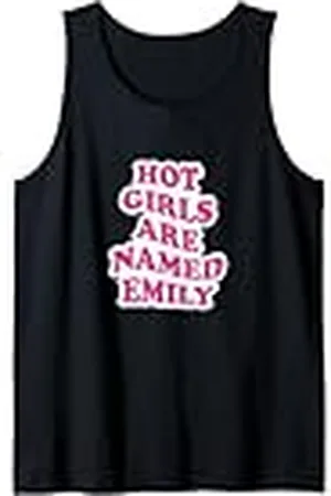 Original Cheddar Las chicas calientes se llaman Emily Camiseta sin Mangas