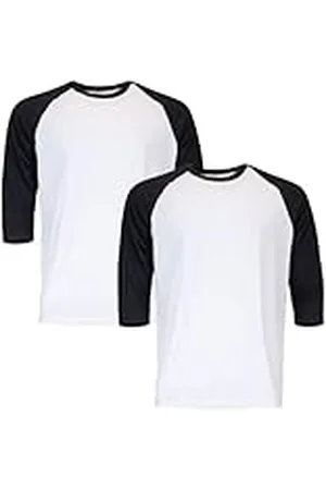 Gildan Heavy Cotton G5700-Camiseta de Manga Corta (3/4, 2 Unidades) Camiseta, , M (Pack de 2) para Hombre