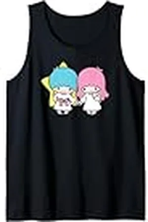 Sanrio Little Twin Stars Holding Hands Astrology Camiseta sin Mangas