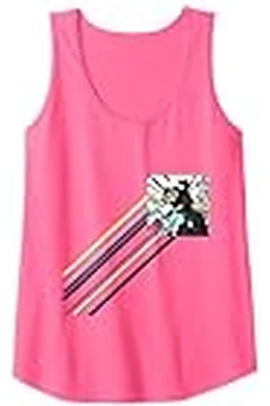 STAR WARS Darth Vader 90s Neon Stripes Camiseta Camiseta sin Mangas