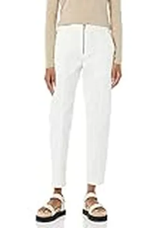 Amazon Pantalón Chino utilitario elástico con Detalles (Previamente Goodthreads) Mujer, , 42