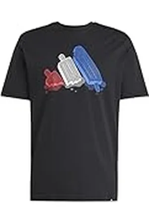 adidas Hombre Lounge Ice Graphic T-Shirt, , XS