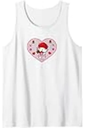 Sanrio Hermoso regalo para el día de San Valentín de Hello Kitty, corazón de amor Camiseta sin Mangas