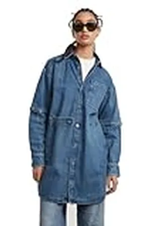 G-Star Para Mujer Modular Shirt Dress, , XXL
