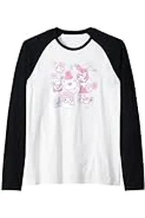 Sanrio Fiesta de té My Melody Sweet Pink Camiseta Manga Raglan