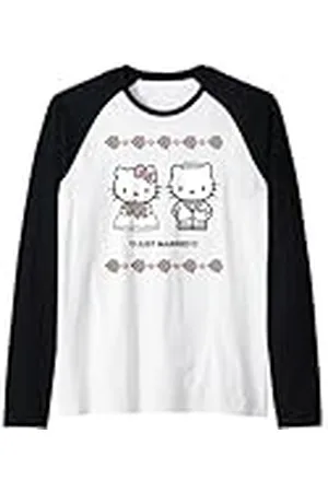 Sanrio Hello Kitty Just Married Camiseta Manga Raglan