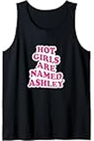 Original Cheddar Las chicas calientes se llaman Ashley Camiseta sin Mangas