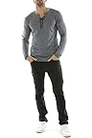 HOPENLIFE Gesmi LS Navy XL Camiseta, , XXL para Hombre