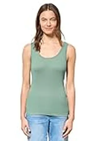 CECIL B322820 Camiseta, Color Verde, L Mujeres
