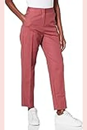 Tommy Hilfiger Slub Co Slim Ankle Pant Pantalones, , 44 para Mujer