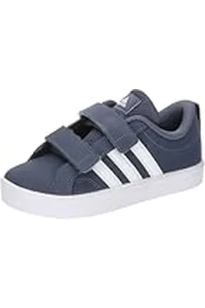 adidas VS Pace 2.0 Hook and Loop Shoes Kids, Zapatos, Navy/Cloud White/Core Black, 30 EU