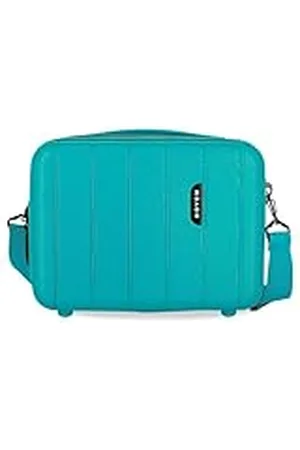 MOVOM Wood Neceser Adaptable Azul 29x21x15 cms Rígido ABS 9,14L 0,83 kgs