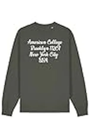 American College Set de 2 Piezzas, Sudadera Y Pantalon, SweatShirt + Pant, Casual, Deportivos, Lote de 2, Ropa Niños, Unisex, Niño, Niña, Modelo ACS25SET4 KAKI 14 Años