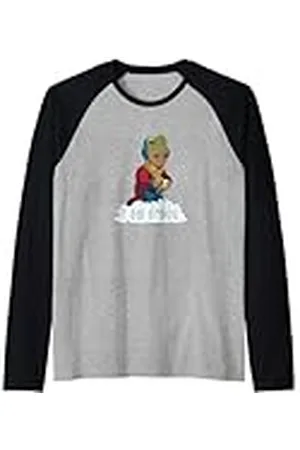 Marvel Soy Groot Guardianes de la galaxia Día de la Nieve Groot Camiseta Manga Raglan