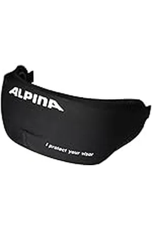 Alpina Unisex - Adultos, Visor Cover Visierschutz, Black, One Size