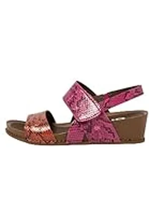 Art 1945 I Imagine, Sandalias con cuña Mujer, Fuxia-Teja, 39 EU