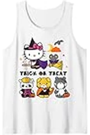 Sanrio Hello Kitty Halloween Trick or Treat Camiseta sin Mangas