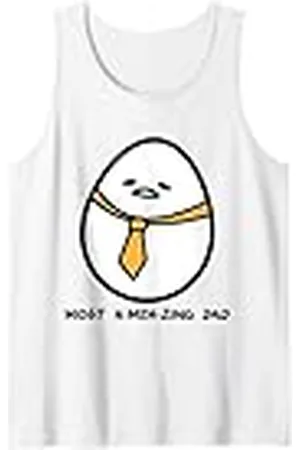 Sanrio Gudetama A-meh-zing Papá Día del Padre Camiseta sin Mangas