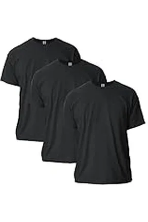 Gildan Camiseta de Ultra Cotton, Estilo G2000, T-shirt para Hombre, , M (Paquete de 3)