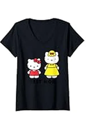 Hello Kitty Mujer La mejor mamá de Camiseta Cuello V