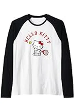 Sanrio Hello Kitty Tenis Camiseta Manga Raglan