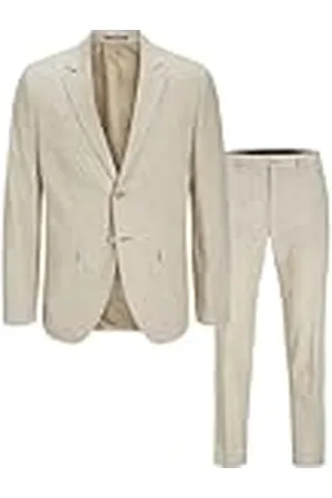 JACK & JONES Jprriviera Linen Suit Slim Fit Sn Pls Traje, /Ajuste: Corte Ajustado, 64 Große Größen para Hombre