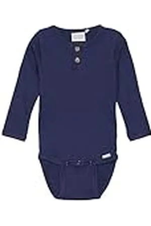 Minymo Body unisex de manga larga acanalado