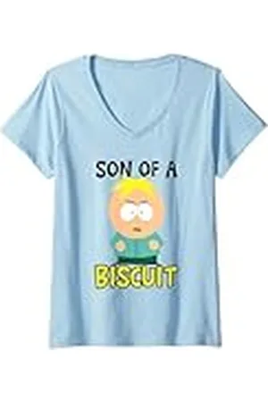 South Park Mujer HIJO DE GALLO Camiseta Cuello V
