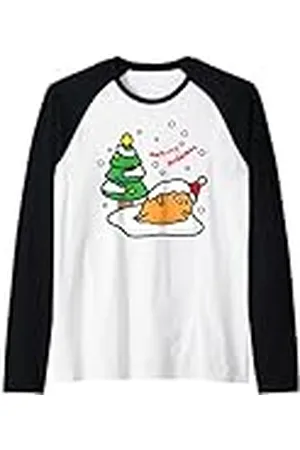 Sanrio Gudetama Meh-rry Navidad Camiseta Manga Raglan