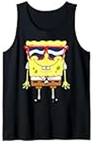 Spongebob Bob Esponja Con Sombras Americanas Camiseta sin Mangas